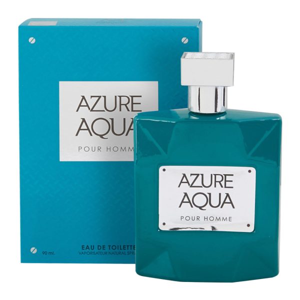 Azure Aqua EDT 100ml Spray (like Azzaro Chrome Aqua by Azzaro) For Cheap