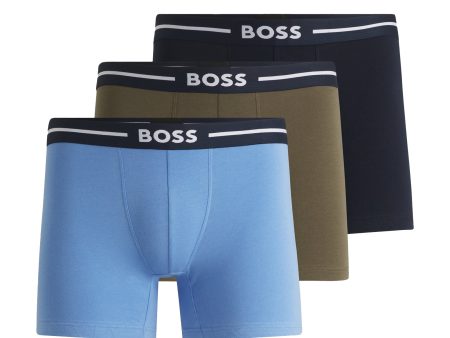 Boss 3 Pack Cotton Stretch Boxer Brief Hot on Sale