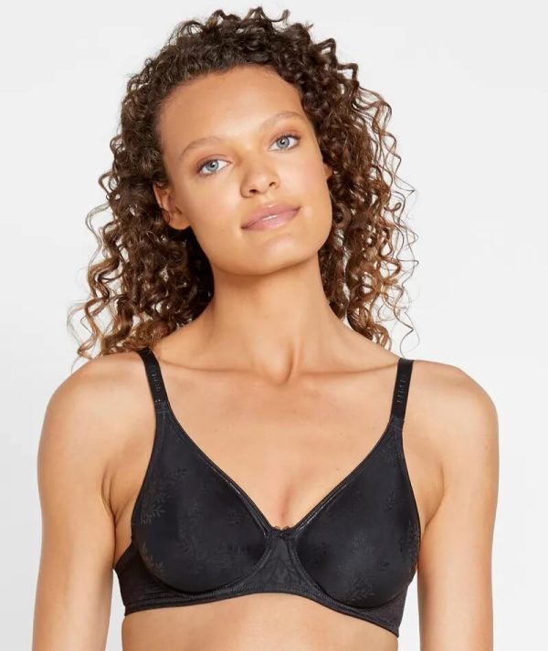 Berlei Sweater Girl Unlined Bra - Black Fashion