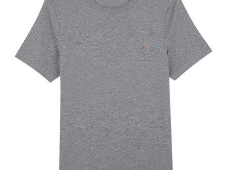 Farah New Danny T-Shirt - Grey Marl Online