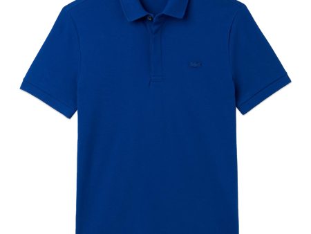 Lacoste Paris Regular Fit Stretch Polo PH5522 - Cosmic Blue Fashion