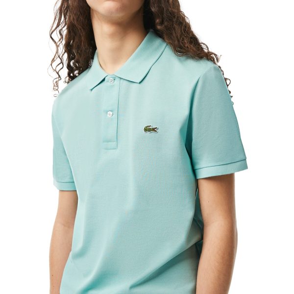 Lacoste Short Sleeved Slim Fit Polo PH4012 - Pastille Mint Supply