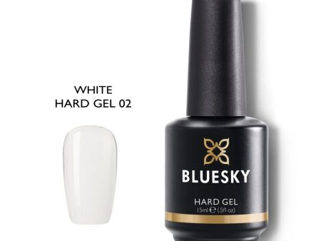 Bluesky Hard Gel 15ml 02 WHITE Fashion