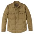 Filson Cover Cloth Quilted Jac-Shirt - Olive Drab Hot on Sale