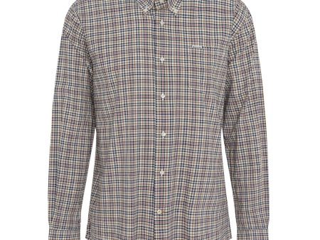 Barbour Durand Regular Fit Shirt - Dark Tan Supply