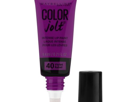 Maybelline Color Jolt Intense Lip Paint 6.4ml 40 VIOLET REBEL Hot on Sale