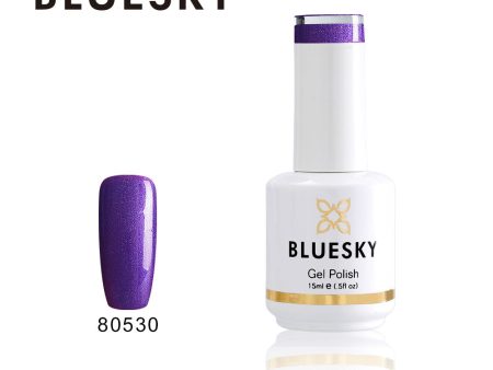 Bluesky Gel Polish 15ml 80530 PURPLE PURPLE Online now