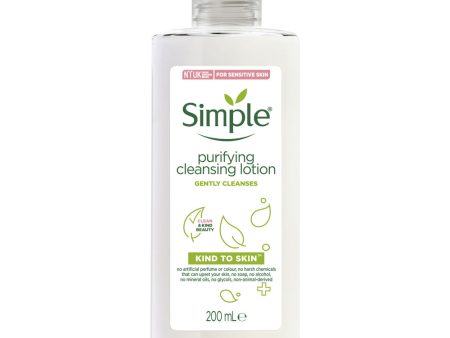 Simple Purifying Cleansing Lotion 200ml Supply