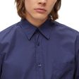 Boss Relegant 6 Poplin LS Shirt - Navy For Sale