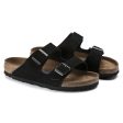 Birkenstock Arizona SFB Sandals - Black Suede Supply