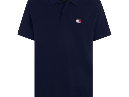 Tommy Jeans Regular Badge Polo - Dark Night Navy Fashion