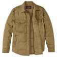 Filson Cover Cloth Quilted Jac-Shirt - Olive Drab Hot on Sale