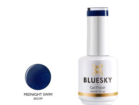 Bluesky Gel Polish 15ml 80539P MIDNIGHT SWIM For Cheap