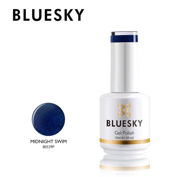 Bluesky Gel Polish 15ml 80539P MIDNIGHT SWIM For Cheap