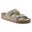 Birkenstock Arizona SFB BF Sandals - Desert Soil Faded Khaki Supply