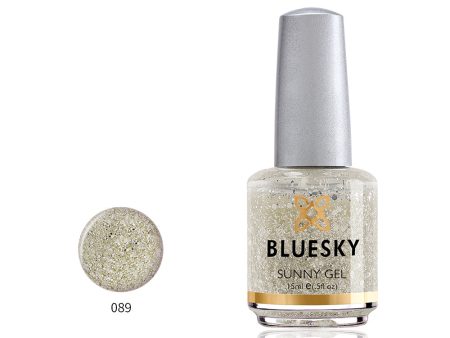 Bluesky Sunny Gel 15ml nail polish 089 SPARKLES ALL THE WAY Discount