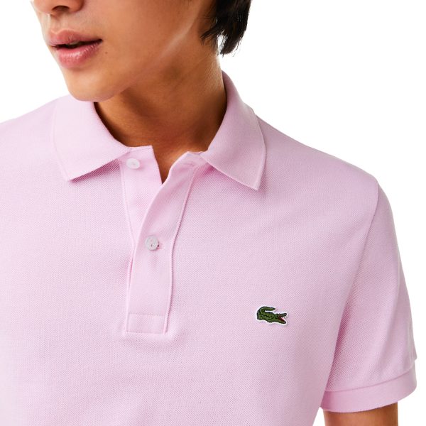 Lacoste Short Sleeved Slim Fit Polo PH4012 - Albizia Pink Fashion