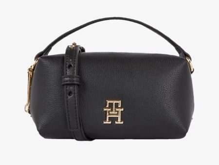 TOMMY HILFIGER LOGO CASUALL CROSSBODY BLACK THB5 Online