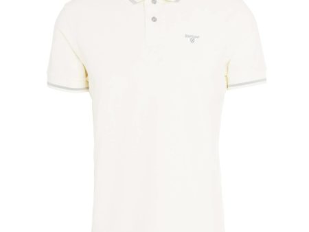 Barbour Newbridge Polo - Ecru on Sale