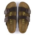 Birkenstock Arizona BF Sandals - Dark Brown Hot on Sale