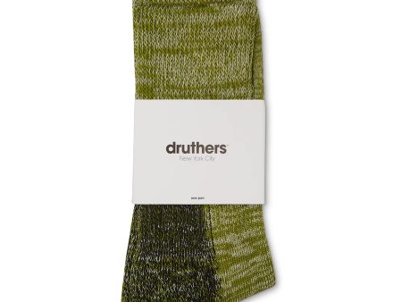 Druthers Defender Boot Socks - Green Discount