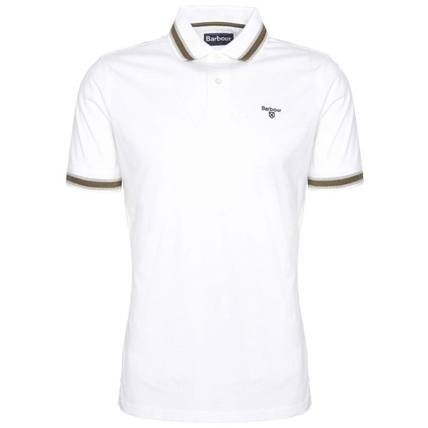 Barbour Featherstone Polo - White Online Hot Sale