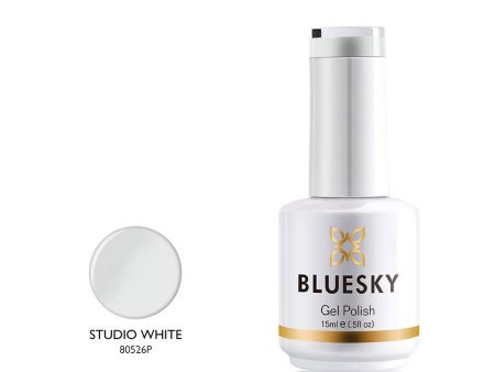 Bluesky Gel Polish 15ml 80526P STUDIO WHITE Online