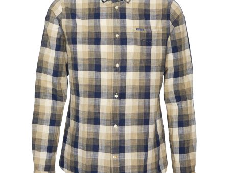 Barbour Hillroad Tailored Shirt - Olive For Discount