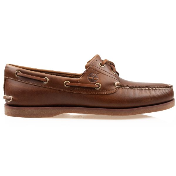 Timberland Classic Boat Shoe - A232X Tan Brown Full Grain Fashion