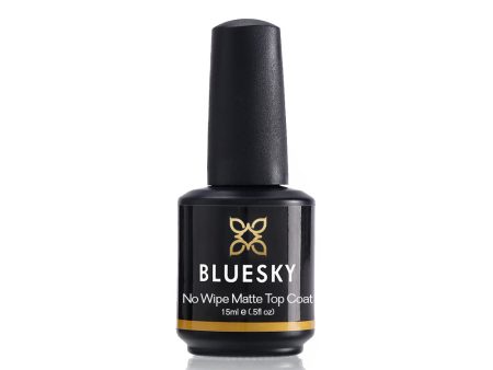 Bluesky No Wipe Matte Top Coat 15ml Fashion