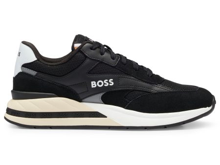 Boss Kurt Runner sdme Trainers - Black Fashion