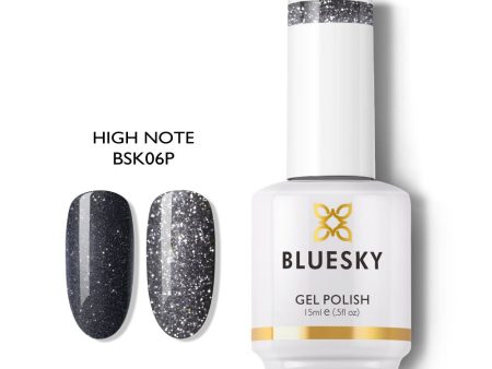 Bluesky Gel Polish Sparkle Chic Collection 15ml BSK06 HIGH NOTE Online now