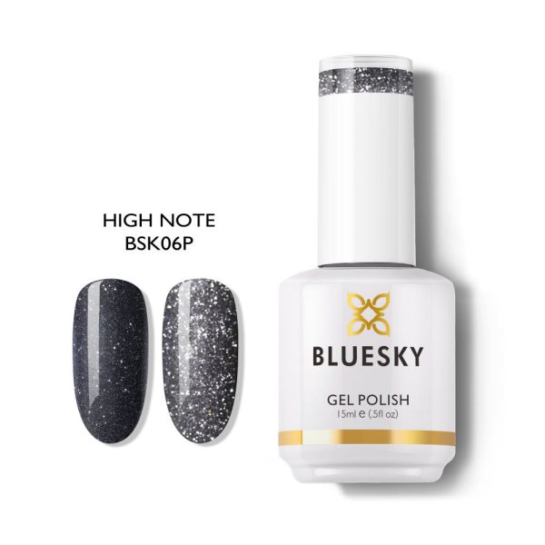 Bluesky Gel Polish Sparkle Chic Collection 15ml BSK06 HIGH NOTE Online now