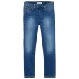 Tommy Jeans Ryan Regular Straight Jeans - Wilson Mid Blue Stretch Online now