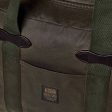 Filson Tin Cloth Tote Bag with Zipper - Otter Green For Cheap