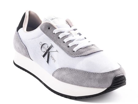 CALVIN KLEIN RETRO RUNNER LACE UP SNEAKER CKM49 For Discount