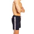 Tommy Hilfiger Tommy Tape Swim Shorts - Navy Cheap