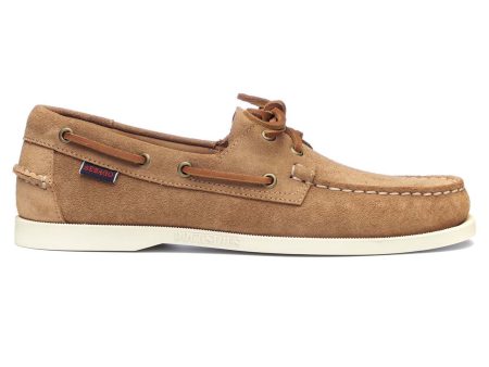 Sebago Portland Fleshout Boat Shoe - Brown Cognac Sale