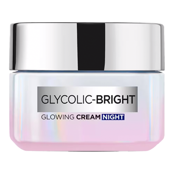 L Oreal Glycolic-Bright Glowing Night Cream 50.0ml Online Sale