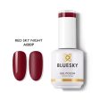 Bluesky Gel Polish 15ml A080P RED SKY NIGHT Discount