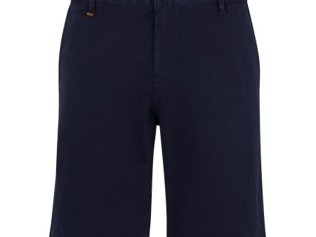 Boss Schino ST Slim Chino Shorts  - Dark Blue Supply