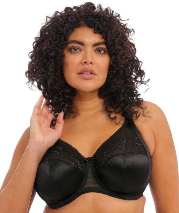 Elomi Cate Underwired Full Cup Banded Bra - Black For Sale