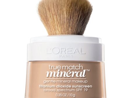 L Oreal True Match Mineral Powder SPF19 10g N6 HONEY BEIGE For Sale