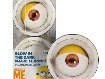 Minions Glow in the Dark Magic Sponge  Flannel For Sale