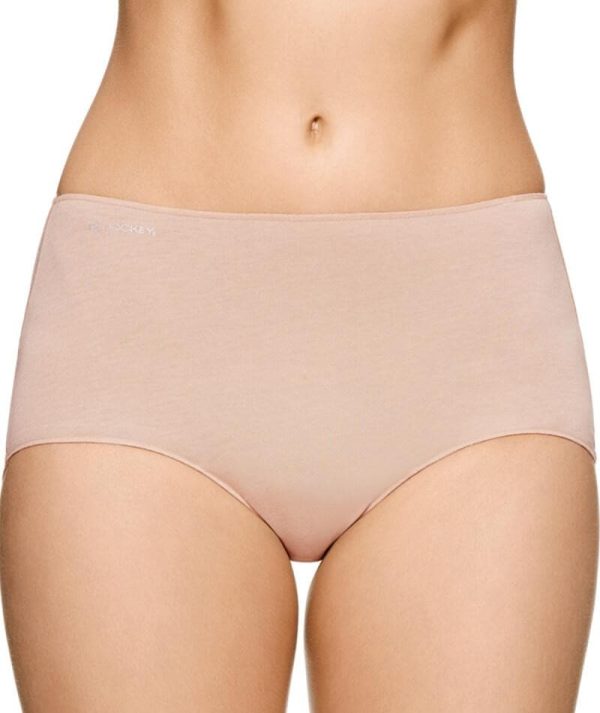 Jockey No Panty Line Promise  Next Generation Cotton Full Brief - Silk Beige Online