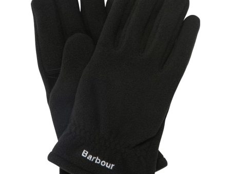 Barbour Coalford Fleece Gloves - Black Sale