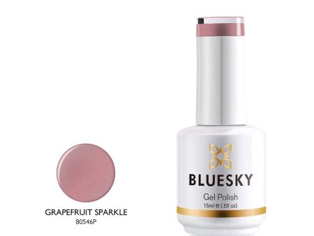 Bluesky Gel Polish 15ml 80546P GRAPEFRUIT SPARKLE Supply