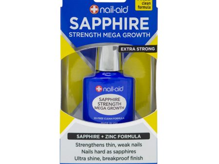 Nail-Aid Sapphire Strength Mega Growth 15ml Cheap