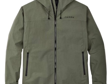 Filson New Swiftwater 2.0 Rain Jacket - Service Green Online Sale