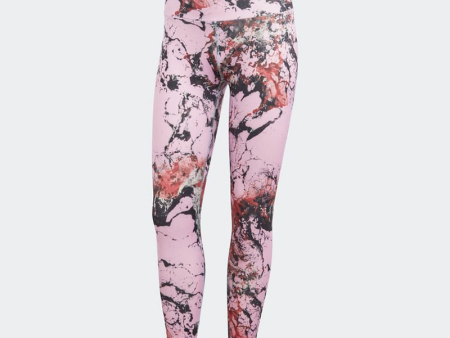 ADIDAS YOGA ESSENTIALS PRINT 7 8 LEGGINGS HK9981 Online Hot Sale